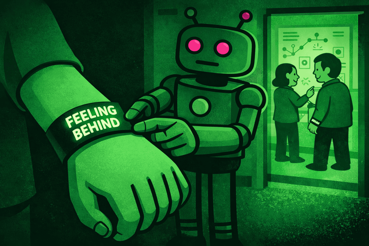 If You Feel Behind With AI, Good