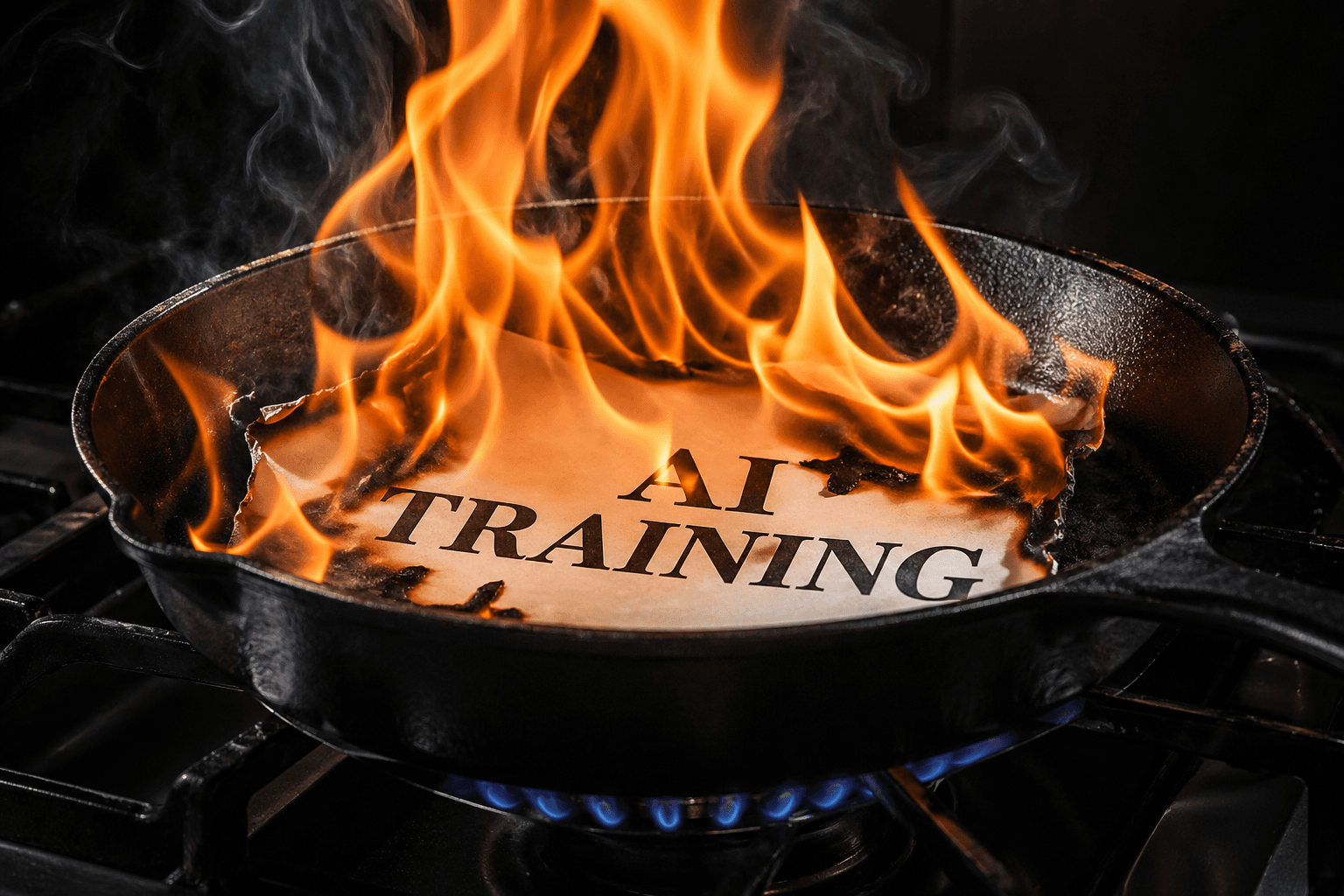 Your AI training is cooked